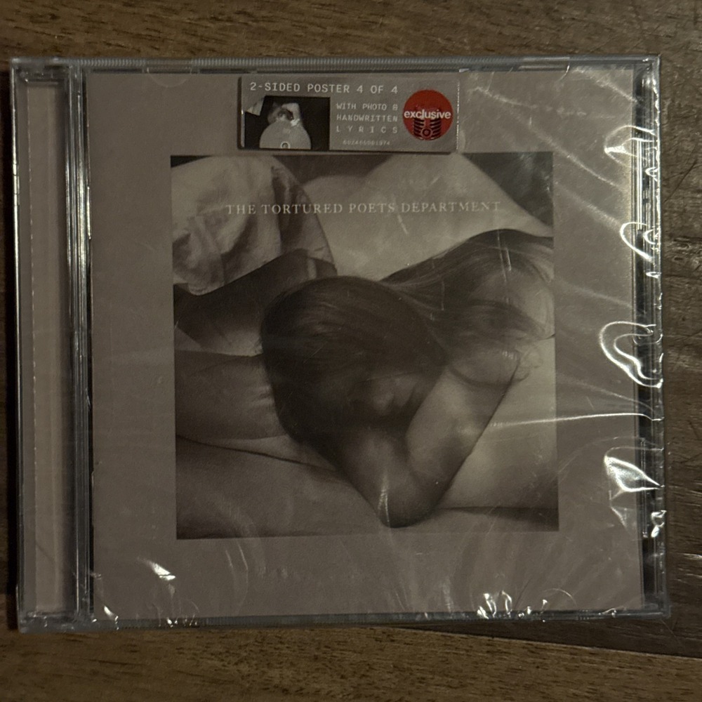 Taylor Swift -‎ The Tortured Poets Department + Bonus Track "The Bolter" Sealed